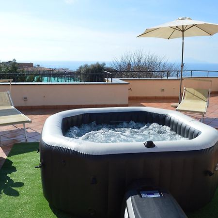 Mary'S Dream - Villa Overlooking Capri And Ischia In Sorrento Peninsula Massa Lubrense Exterior photo